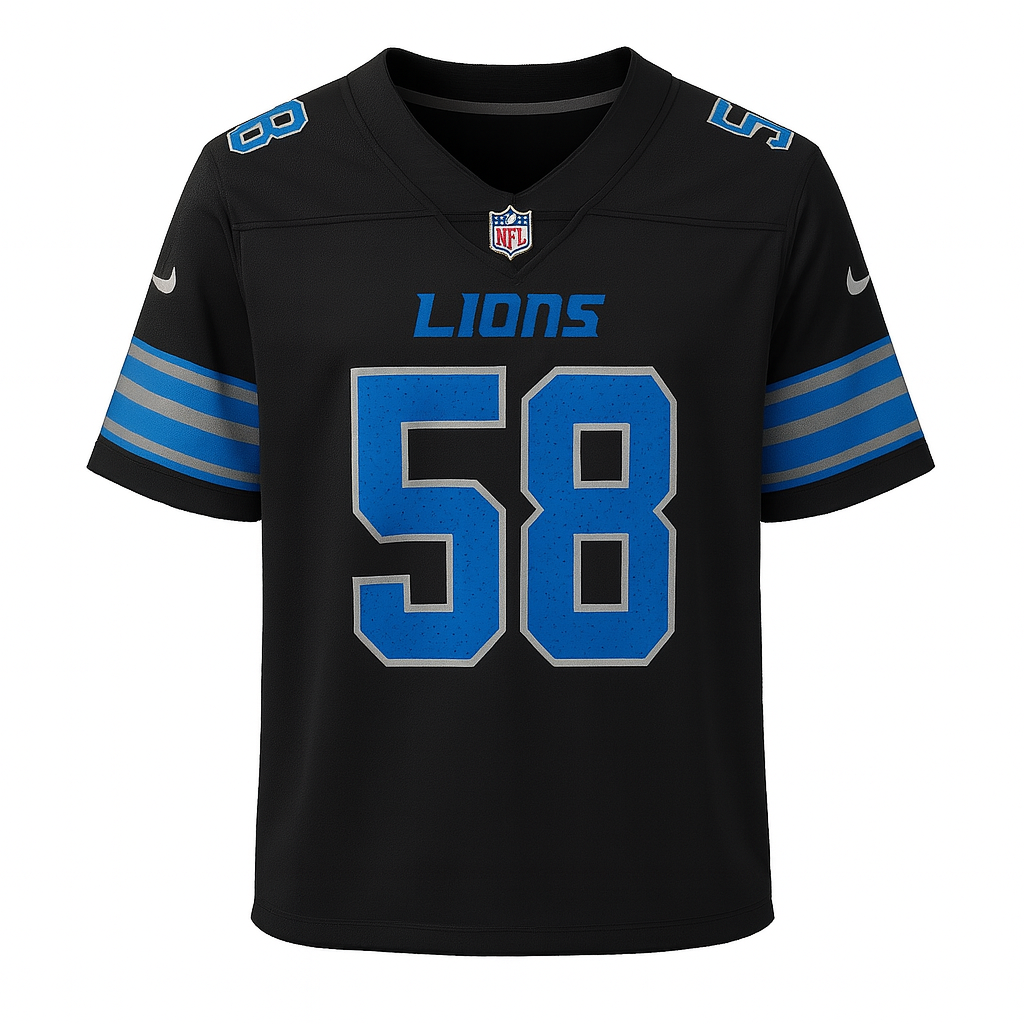 Team  Detroit Lions  Alternate Jersey